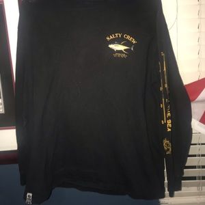 Black Salty Crew Long Sleeve Shirt